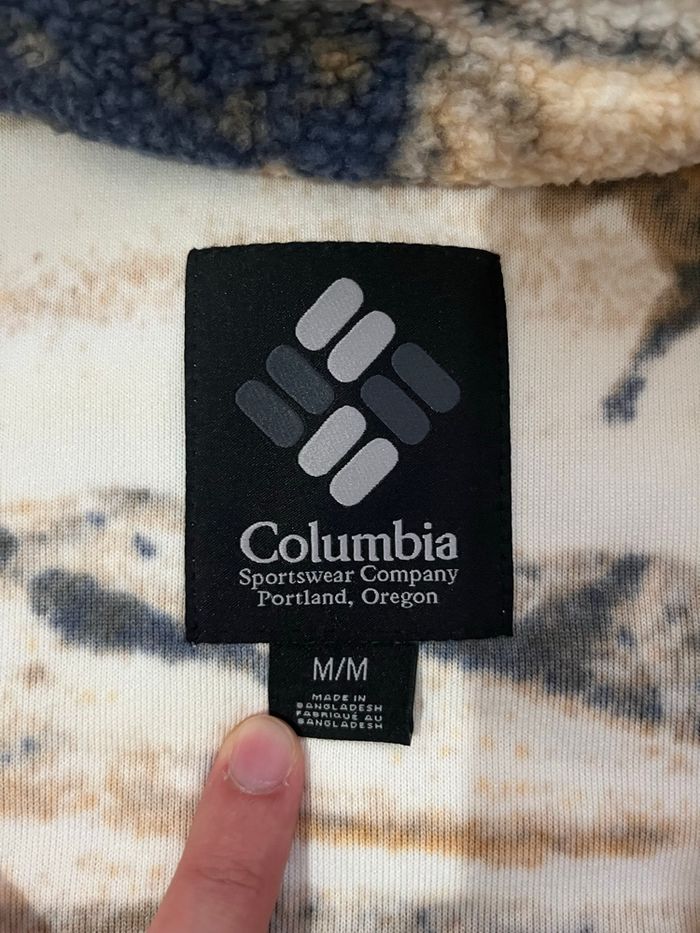 Polaire Columbia Helvetia Sherpa Taille M - photo numéro 4