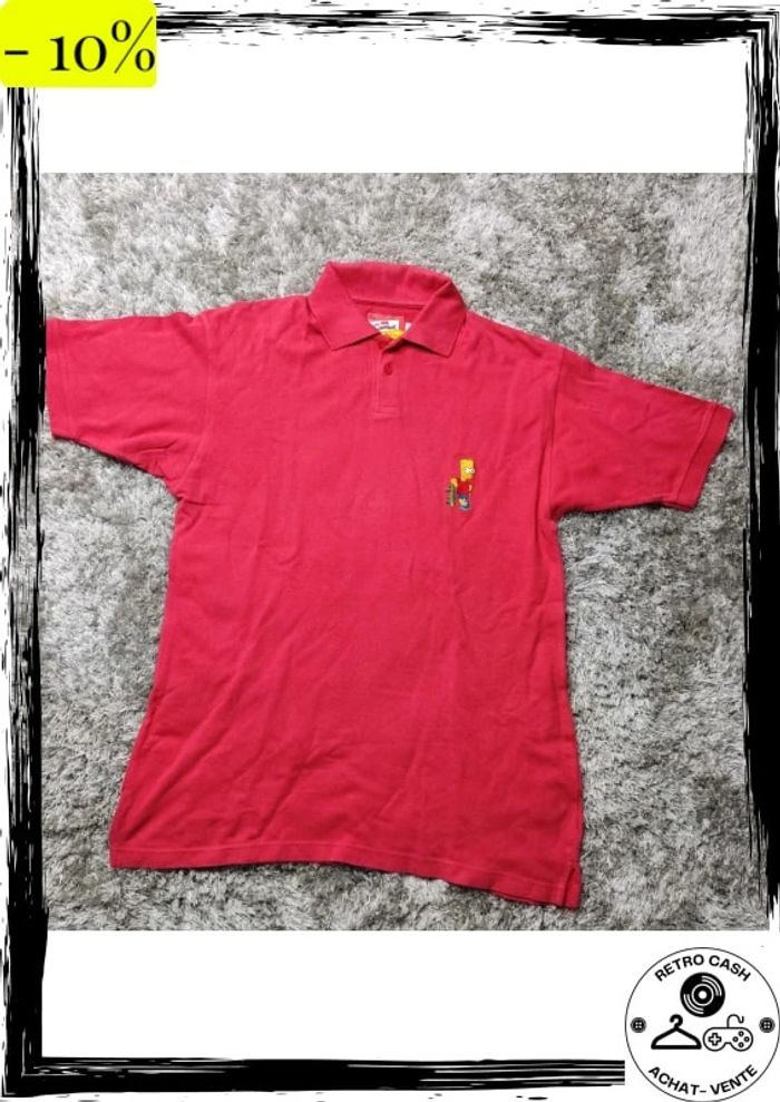 polo Bart simpsons vintage officiel 2002 taille M - photo numéro 2