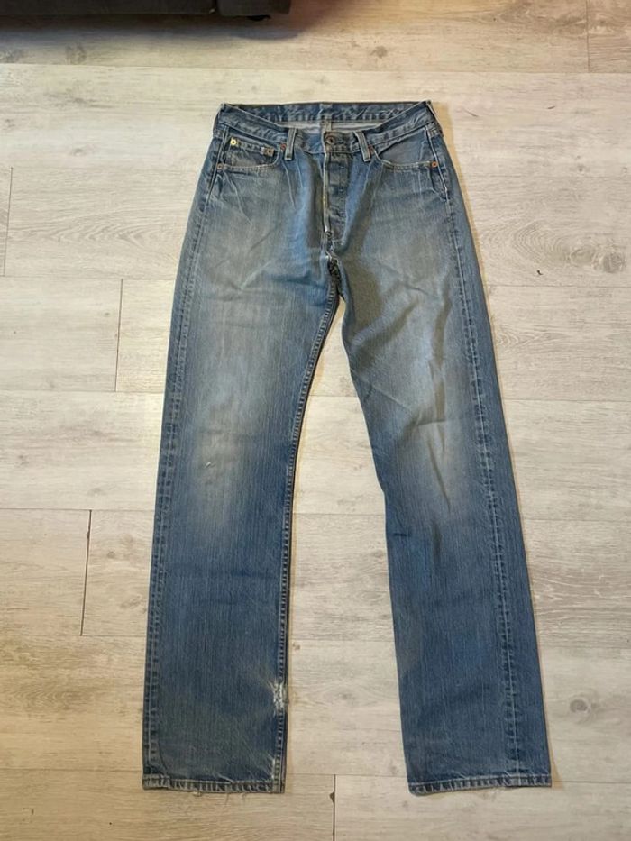 Jean Levi’s 501 bleu taille W30 L34 - photo numéro 3