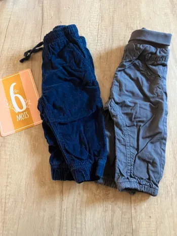 Pantalons 6 mois garçon