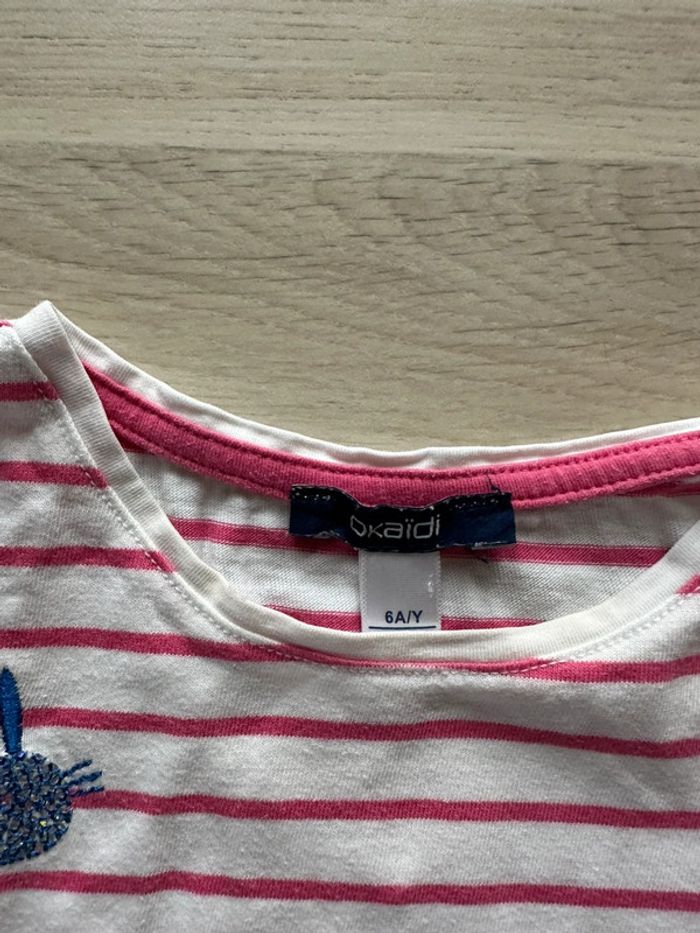 T-shirt taille 6 ans - photo numéro 2