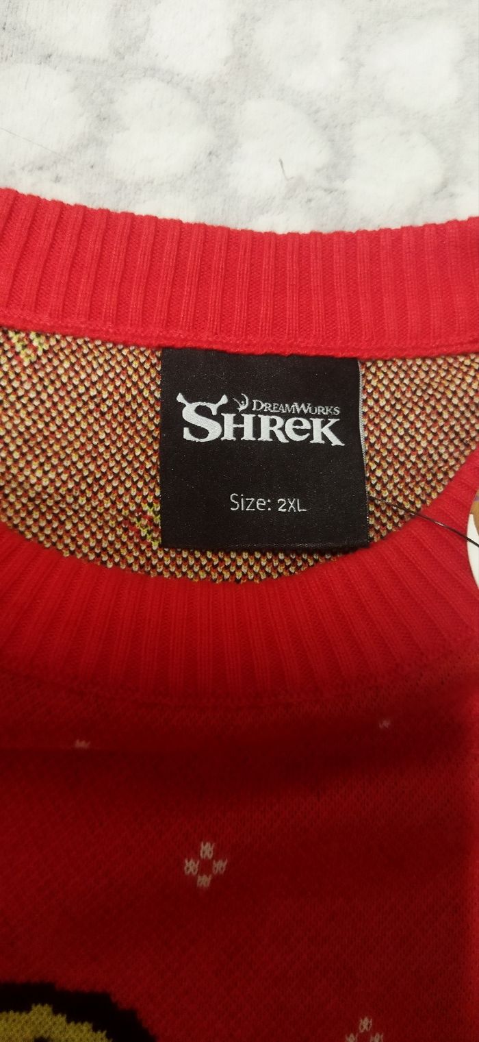 Pull de Noël Shrek - photo numéro 3