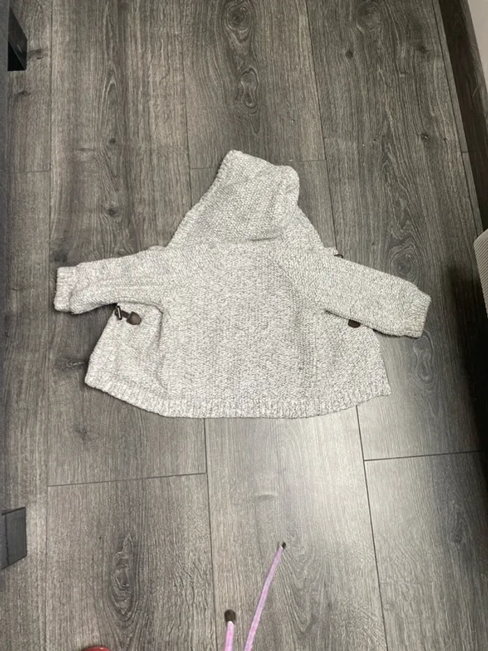 Manteau hiver maille avec doublure - photo numéro 3
