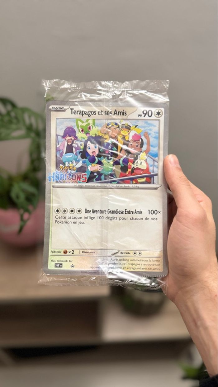 Pokémon - Carte jumbo promotionnelle Terapagos et ses amis - photo numéro 1