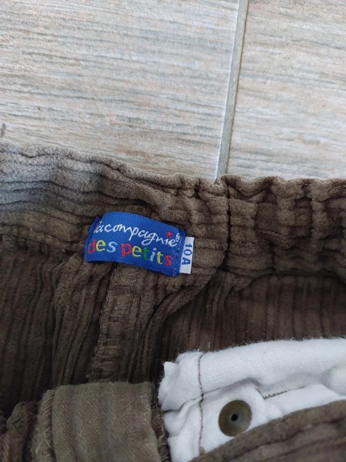 Jolie jupe marron 10 ans compagnie des petits - photo numéro 3