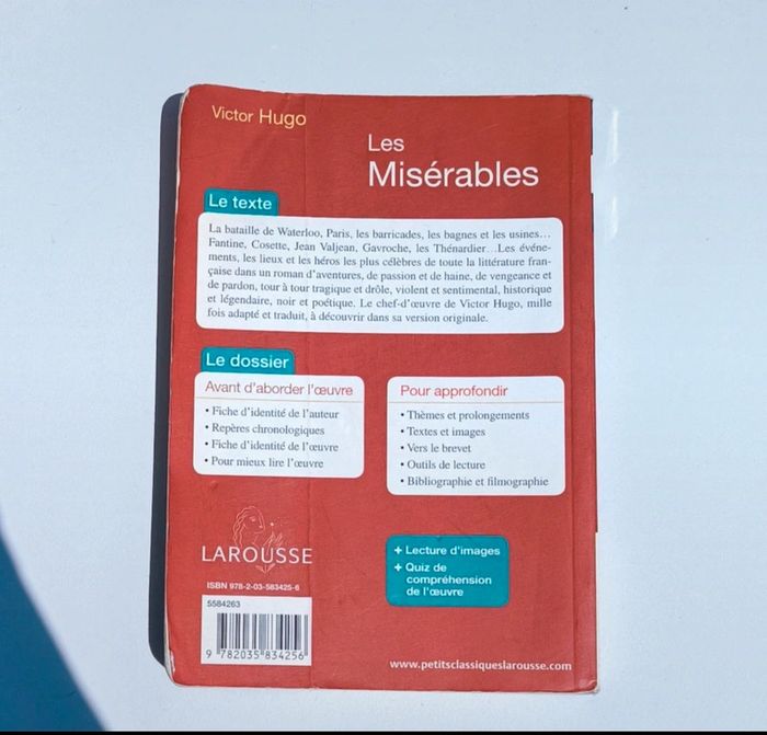 Livre les misérables - photo numéro 2