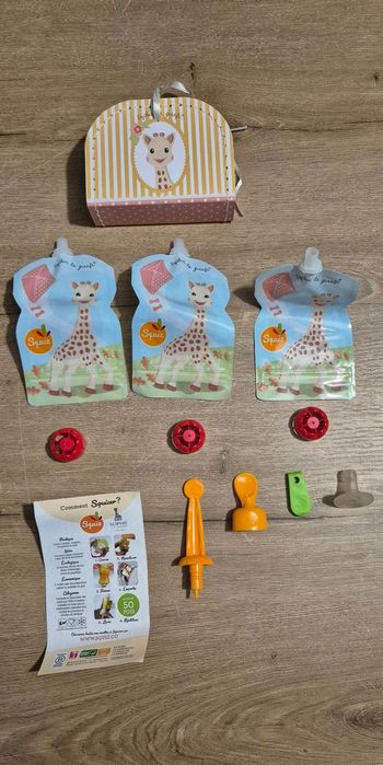 Valisette de gourdes réutilisables