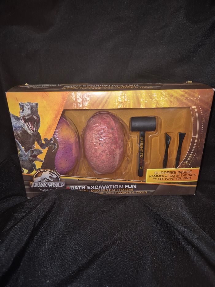 Kit pour le bain dinosaure