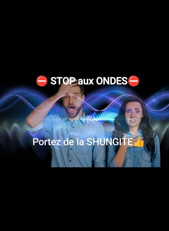 Collier d'énergie💥en pierre Shungite naturel. - photo numéro 5