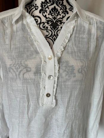Blouse blanche 42