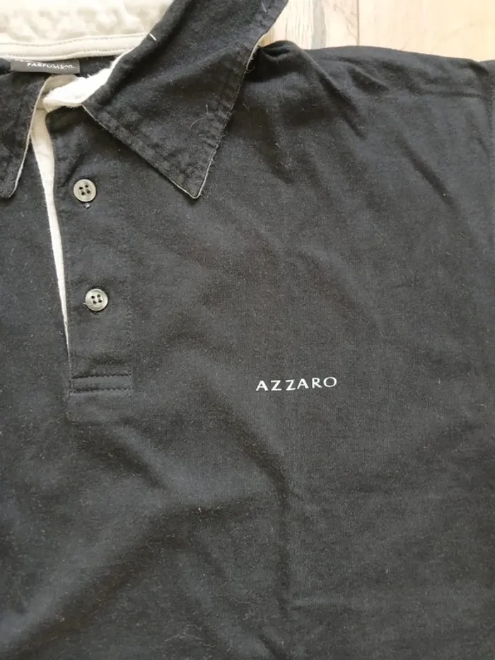 Tee shirt manches courtes azzaro noir M - photo numéro 2
