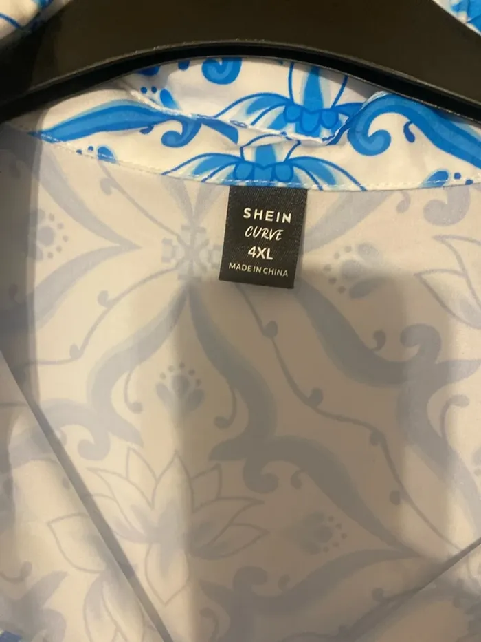 superbe ensemble chemise pantalon détente été Shein taille 4xl = 52 - photo numéro 2