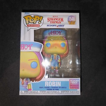 Figurine Funko Pop / Robin N°1546 / Stranger Things / Scoops & Ahoy