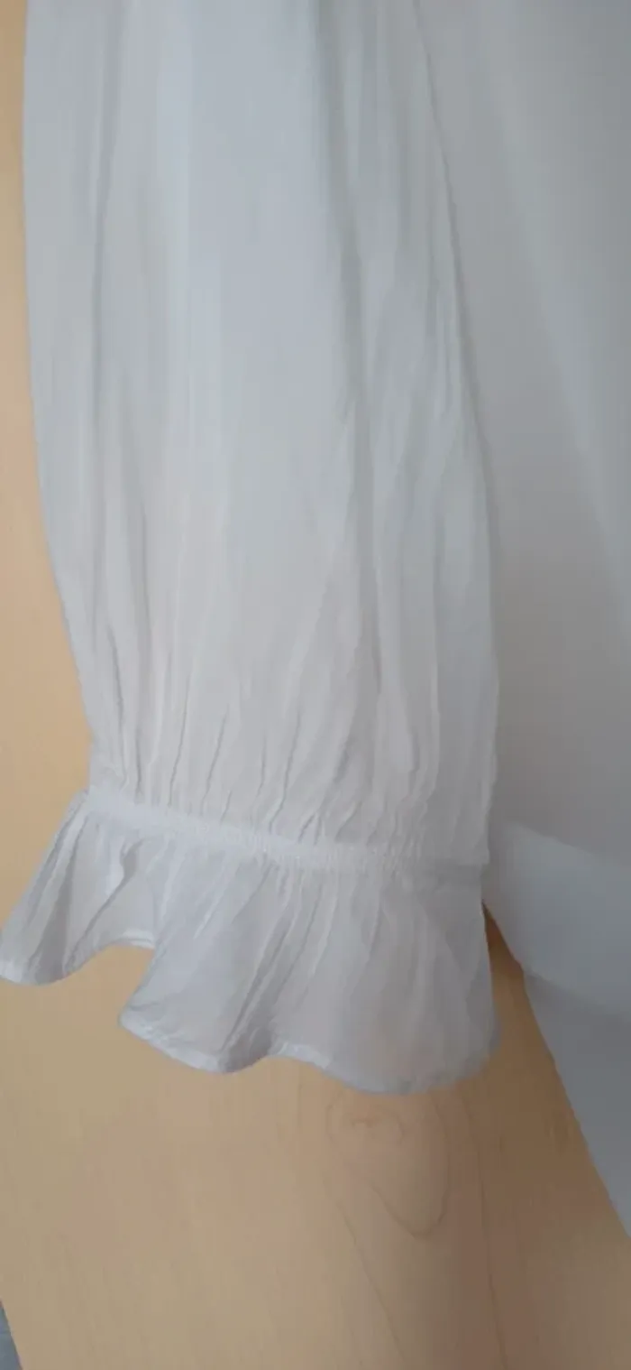 Chemisier blanc etam taille 38 (ou petit 40) - photo numéro 6