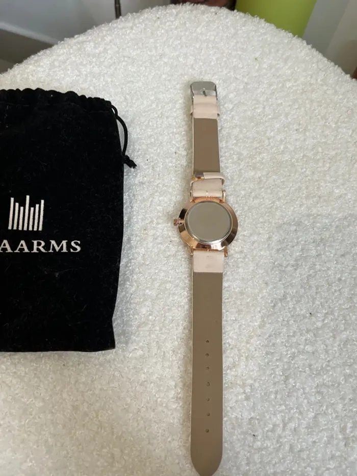 Montre shaarms beige rosé - photo numéro 4