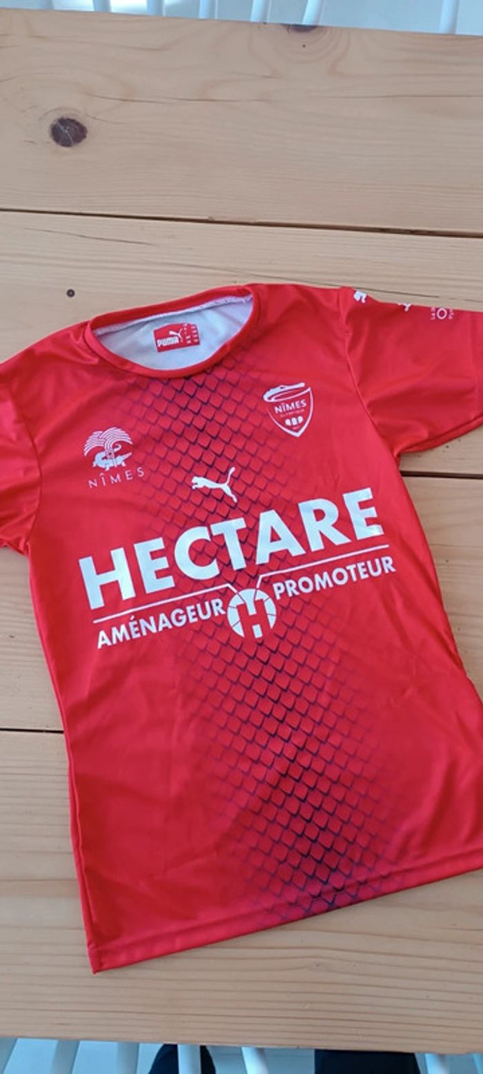Tee-shirt football Nîmes olympique 10 ans