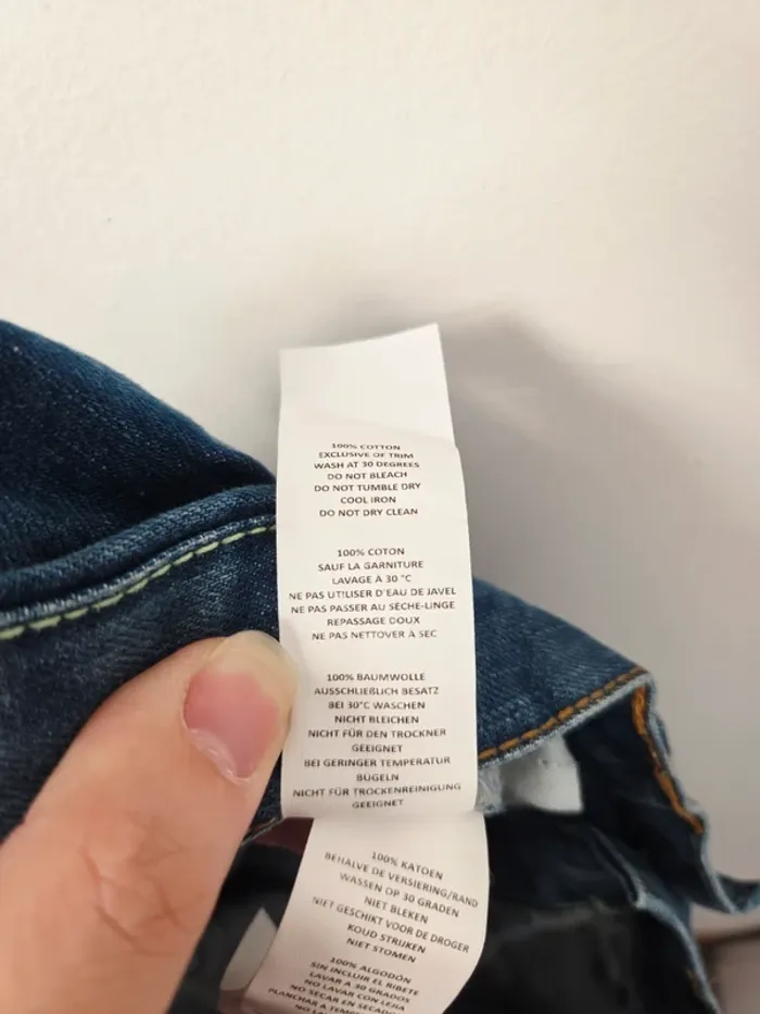 Beau jean Fremont + Harris taille 34S (M/L) - photo numéro 5