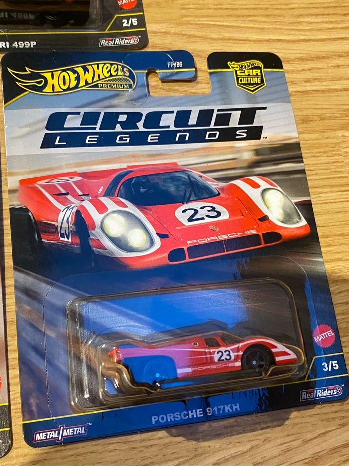 Hot Wheels  | Car Culture  | Circuit Legends | Ferrari 499P / Porsche 911 GT3 R (992) / Porsche 917KH / Pandem Subaru BRZ / 2024 Ford Mustang RTR SPEc 5-FD | 2/5 - 5/5 - 3/5 - 4/5 - 1/5 | FPY86 - JBK49/ JB - photo numéro 4