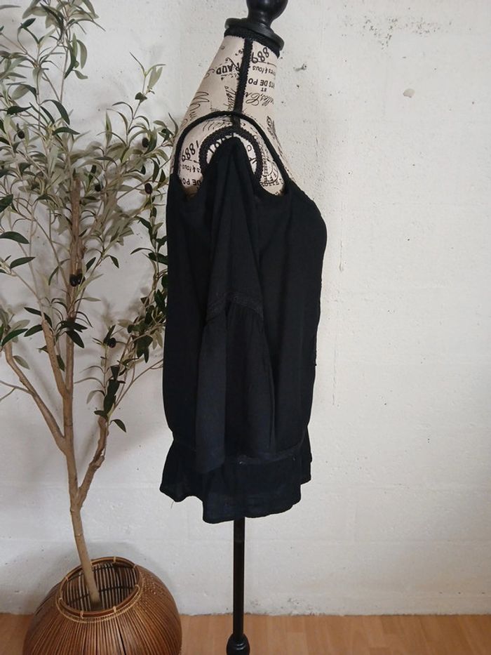 Blouse bohème épaules dénudées – Taille M Jennyfer- Très bon etat - photo numéro 5