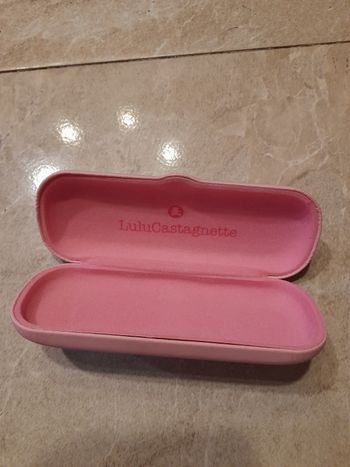 Boîte de lunettes rose enfant