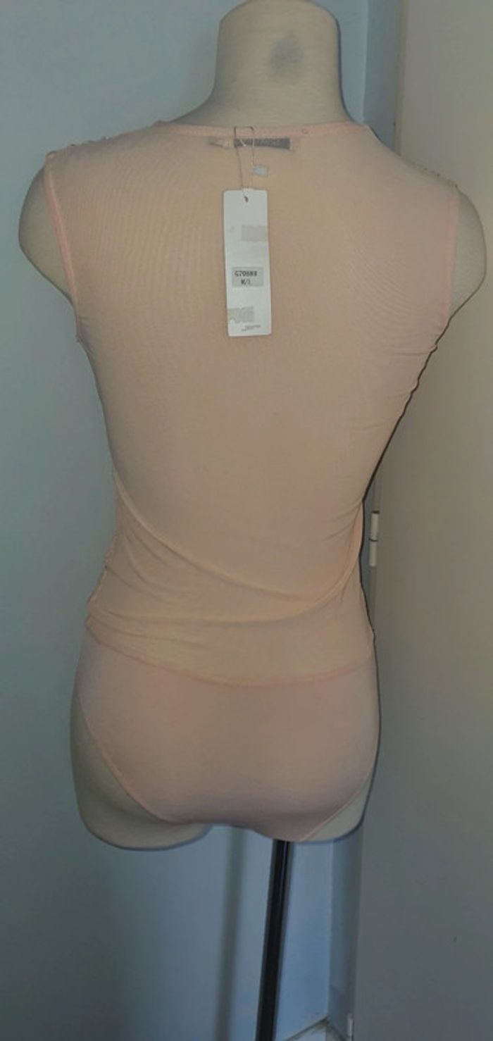 Body rose pâle perle M/L - photo numéro 5