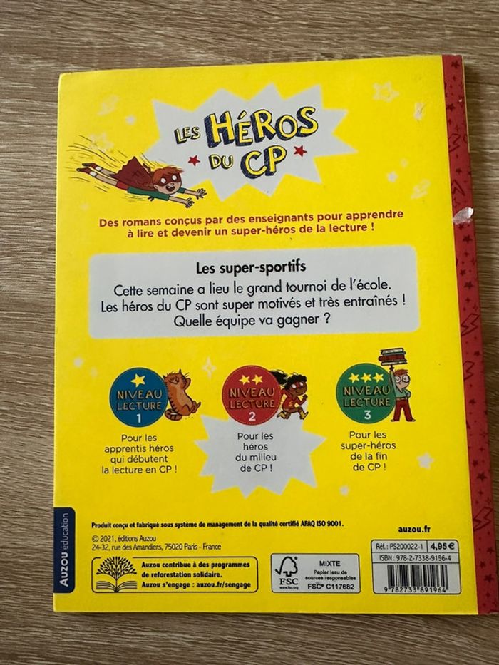 Livre les Héros du CP - photo numéro 3
