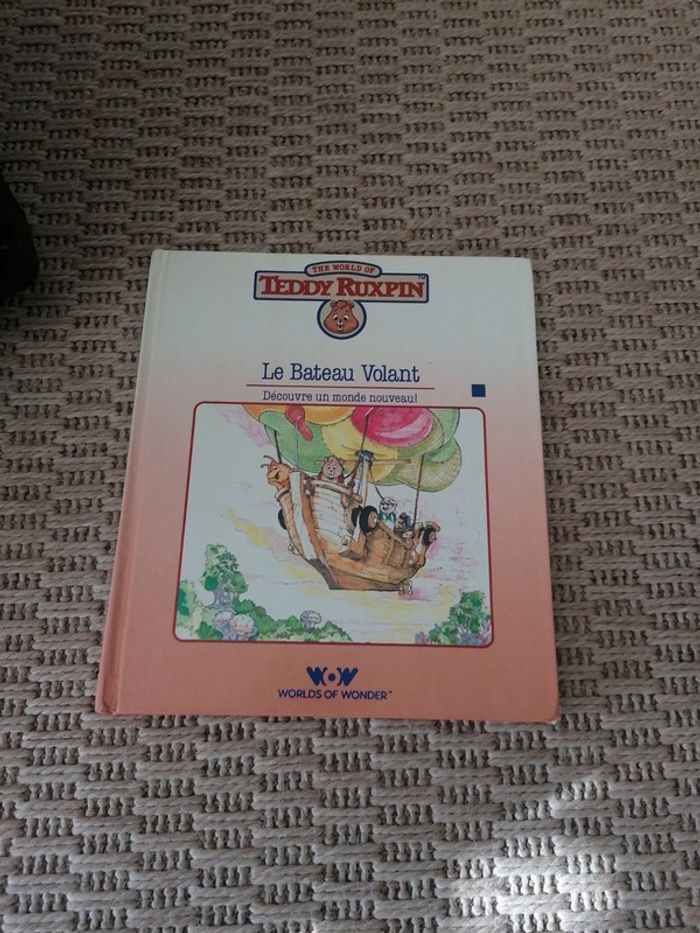 Livres teddy ruxpin vintages