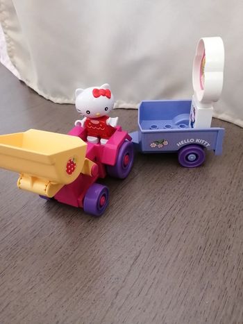 Hello kitty Tracteur