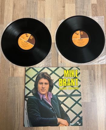 Double album vinyles  33 tours-Mike Brant-Album souvenir