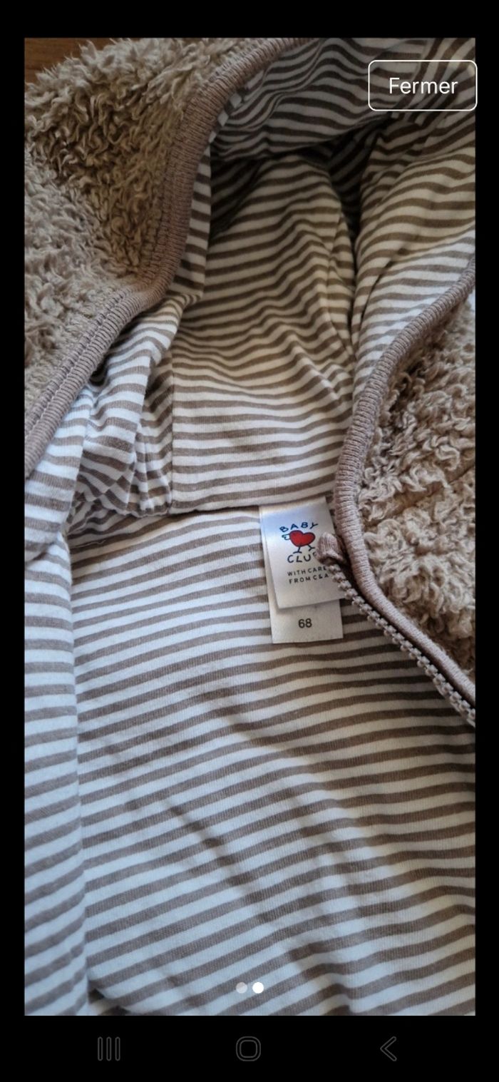 Veste bébé 3 mois - photo numéro 2