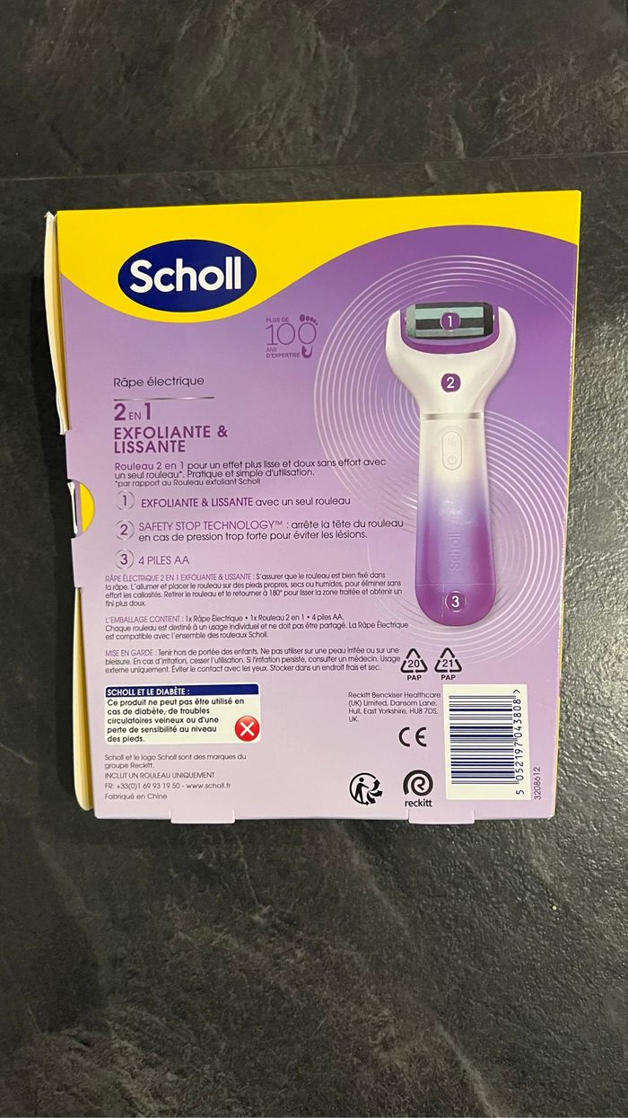 Râpe électrique  scholl - photo numéro 2
