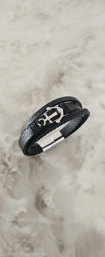 Bracelet en cuir pour homme