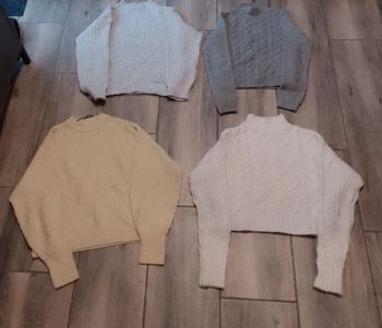 Lot de 4 pulls femmes