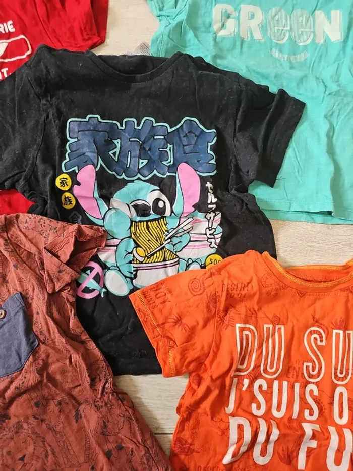 Lot de 5 t-shirts - photo numéro 4