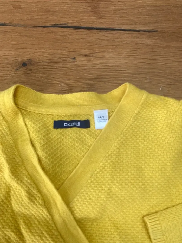 Pull cache coeur 6 ans - photo numéro 2