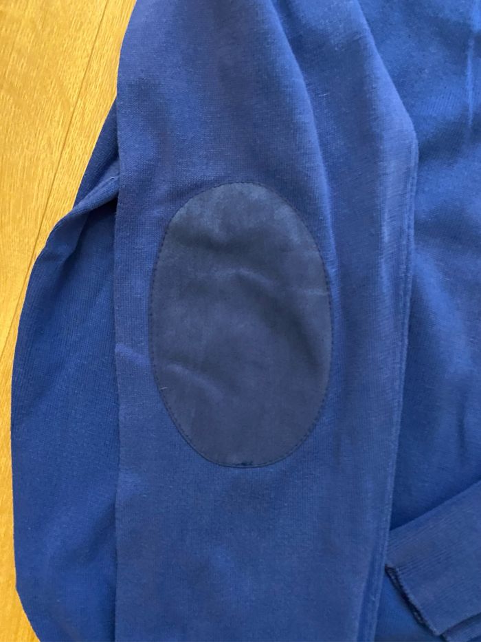 Pull bleu roi homme L - photo numéro 5
