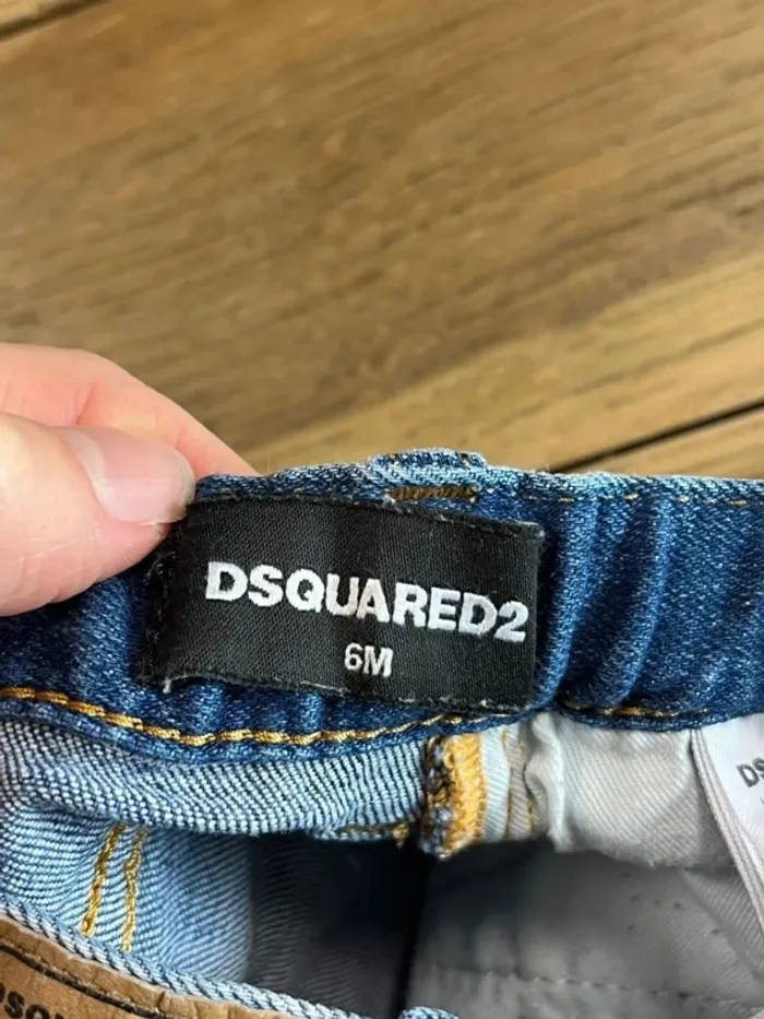 Jean bébé bleu Dsquared2 - photo numéro 2
