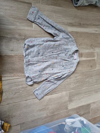 Chemise manches longues mickey