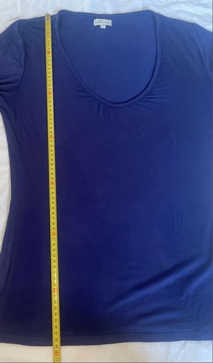 Haut bleu nuit »Via28 »manches longues - photo numéro 5