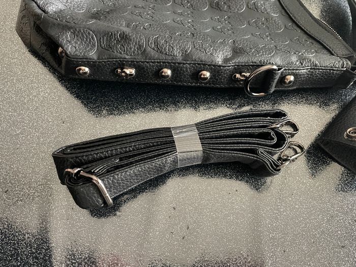 Très Beau Sac à Mains Gothique Skull Grande Capacité - photo numéro 4