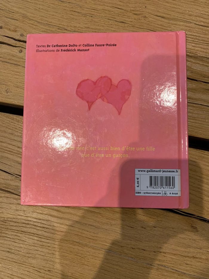 Livre Dolto filles et garçons  numéro 1 Gallimard - photo numéro 2