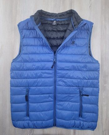 Doudoune sans manche bleu US Grand Polo – Taille L – État parfait