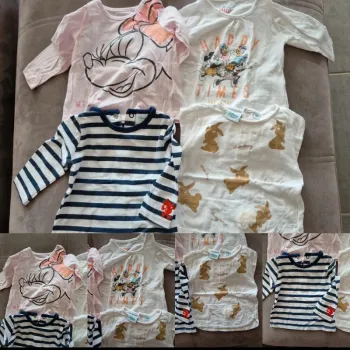 Lot de 4 tee-shirt disney 6 mois fille.