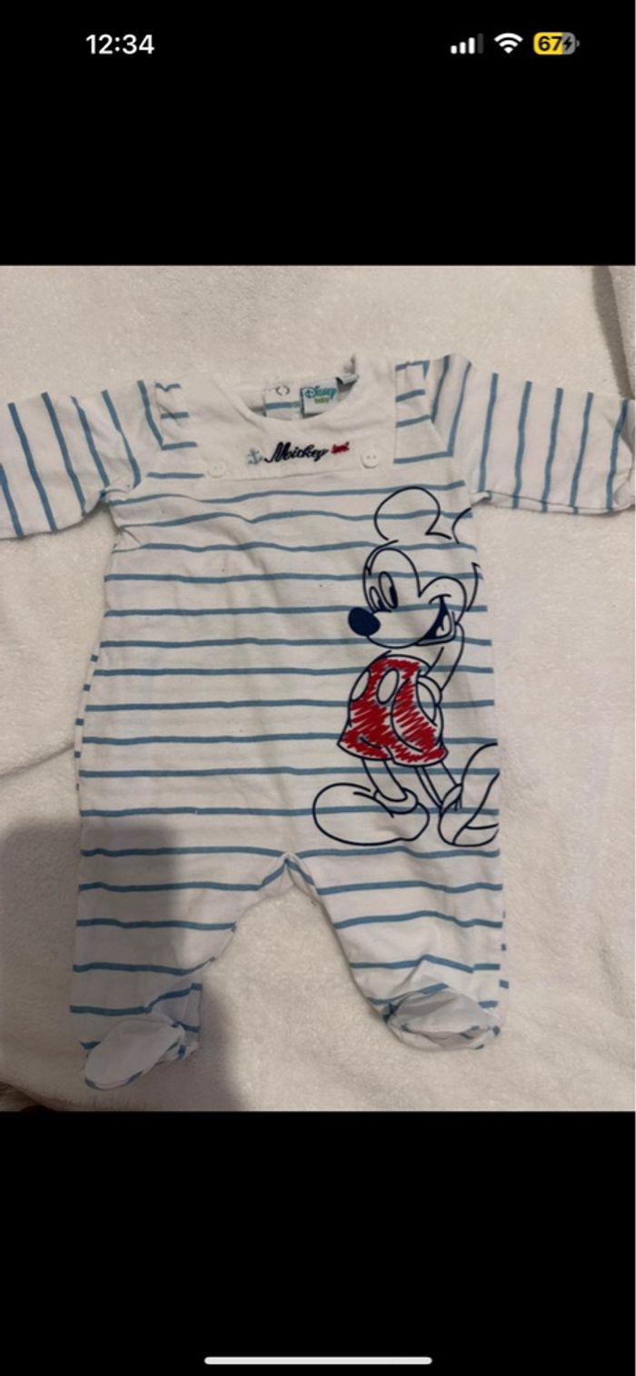 Lot pyjama 0mois - photo numéro 2