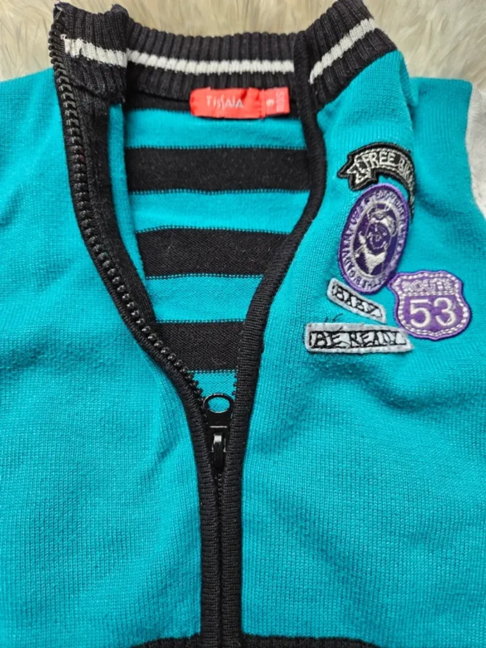 Gilet zippé 9mois biker - photo numéro 2
