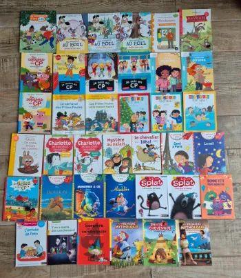 Lot de livres premières lectures CP - 2€ le livre