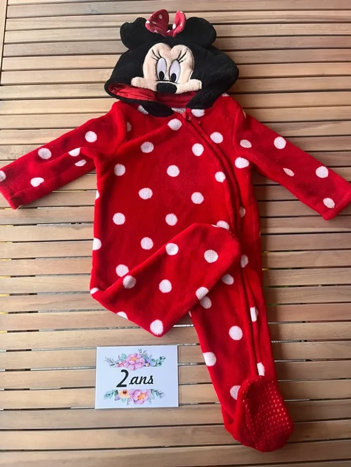 Sur pyjama Minnie 2 ans - photo numéro 2