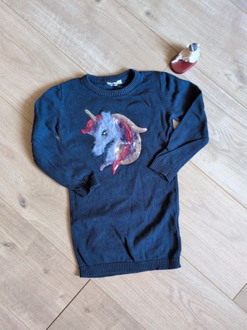 Robe pull gemo 4 ans 🦄