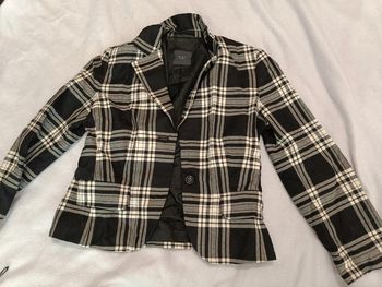Veste à carreaux