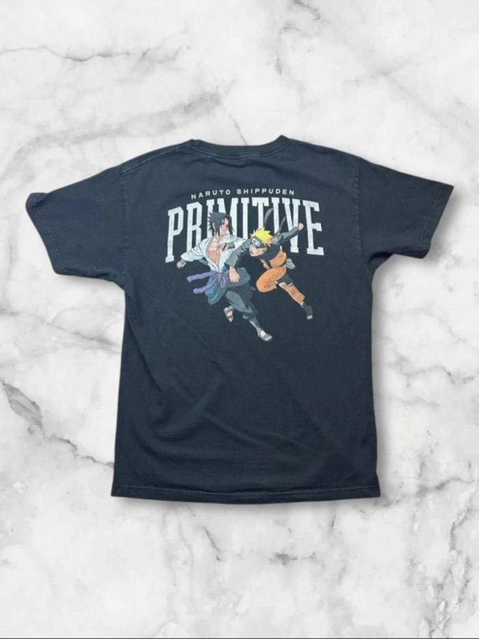 T-shirt Naruto Shippuden x Primitive Sasuke vs Naruto Noir – Taille M